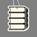 Paper Air Freshener Tag - Book (Stacked, 4)